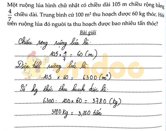 Cùng em học Toán lớp 5 Tuần 9 - Đề 1
