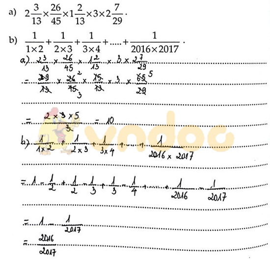 Cùng em học Toán lớp 5 Tuần 9 - Đề 2