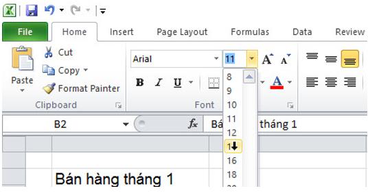 Giải bài tập SGK Tin học 7 bài 6: Định dạng trang tính