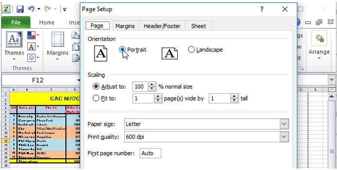 Giải bài tập SGK Tin học 7 bài 7: Trình bày và in trang tính