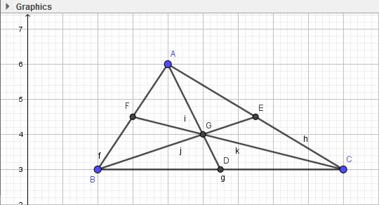 Giải bài tập SGK Tin học 7 bài 12: Vẽ hình phẳng bằng GEOGEBRA