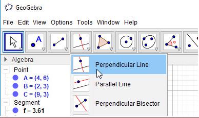 Giải bài tập SGK Tin học 7 bài 12: Vẽ hình phẳng bằng GEOGEBRA