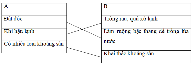 Giải Vở bài tập Địa lí lớp 4 bài 3