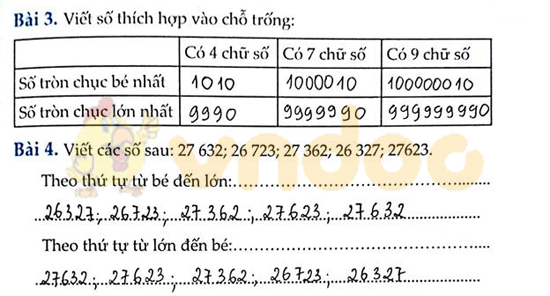 Cùng em học Toán lớp 4: Đề kiểm tra giữa kì 1