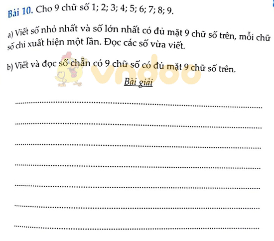 Cùng em học Toán lớp 4: Đề kiểm tra giữa kì 1