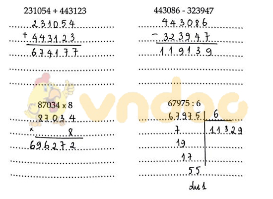 Cùng em học Toán lớp 4: Đề kiểm tra giữa kì 1