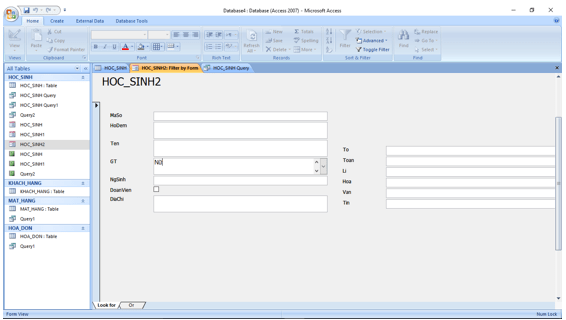 Giải bài tập SGK Tin học 12: Bài tập và thực hành 4