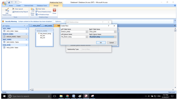 Giải bài tập SGK Tin học 12: Bài tập và thực hành 5