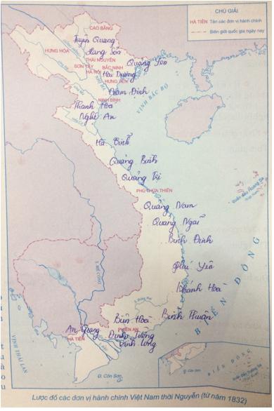 Giải Tập bản đồ Lịch Sử 7 bài 27: Chế độ phong kiến nhà Nguyễn