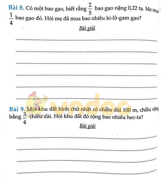 Cùng em học Toán lớp 5: Ôn tập giữa học kì 1 