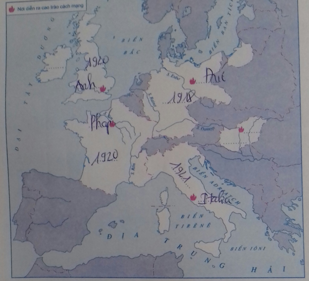 Giải Tập bản đồ Lịch Sử 11 bài 11