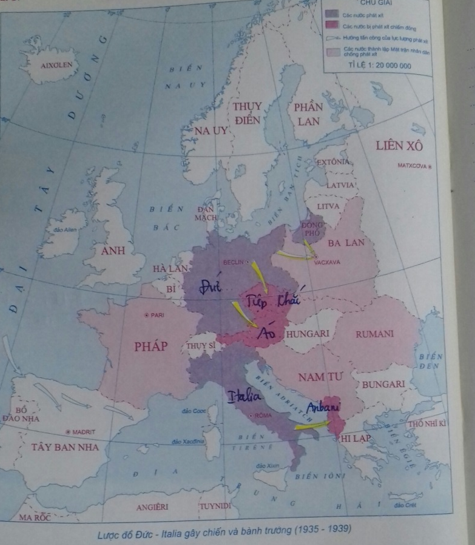 Giải Tập bản đồ Lịch Sử 11 bài 17