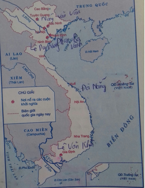 Giải Tập bản đồ Lịch Sử 11 bài 19