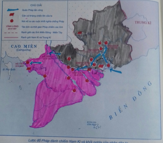Giải Tập bản đồ Lịch Sử 11 bài 19
