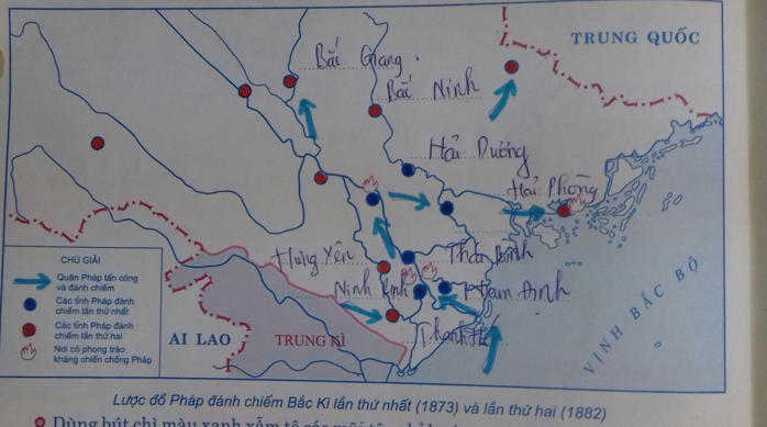 Giải Tập bản đồ Lịch Sử 11 bài 20