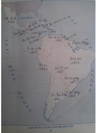 Giải Tập bản đồ Lịch Sử 8 bài 3: Chủ nghĩa tư bản được xác lập trên phạm vi thế giới