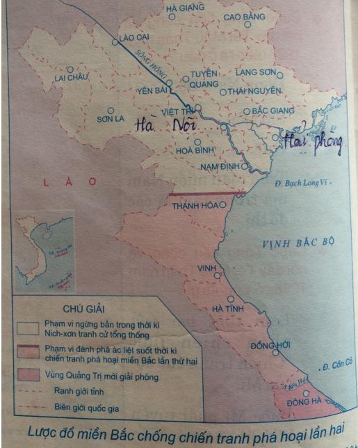 Giải Tập bản đồ Lịch Sử 9 bài 29: Cả nước trực tiếp chiến đấu chống Mĩ, cứu nước (1965 - 1973)