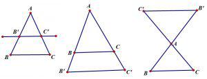 Toán lớp 8: Định lý Talet nhập tam giác, nhập hình thang