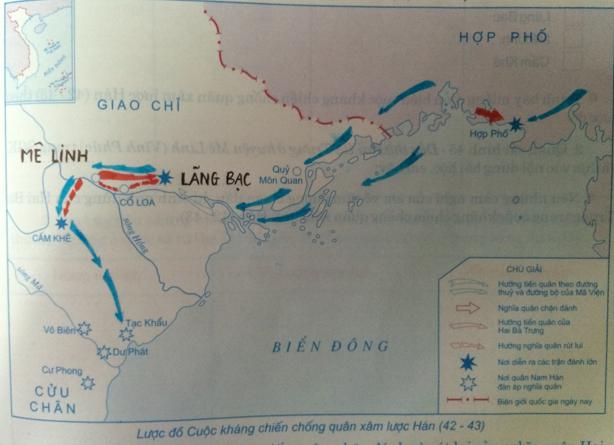 Tập bản đồ Lịch sử lớp 6 bài 18