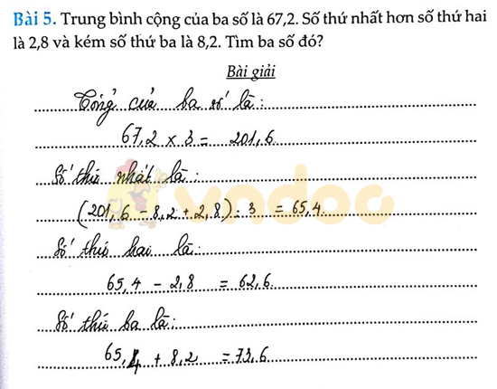 Cùng em học Toán lớp 5 Tuần 11 - Đề 2
