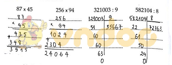 Cùng em học Toán lớp 4 Tuần 12