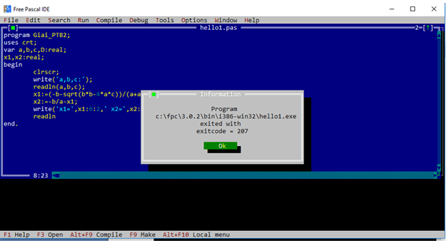 Giải bài tập Tin học 11: Bài tập và thực hành 1