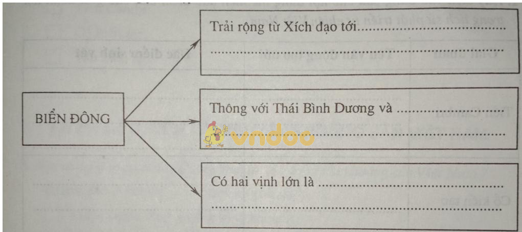 Giải vở bài tập Địa Lý 8 bài 24: Vùng biển Việt Nam
