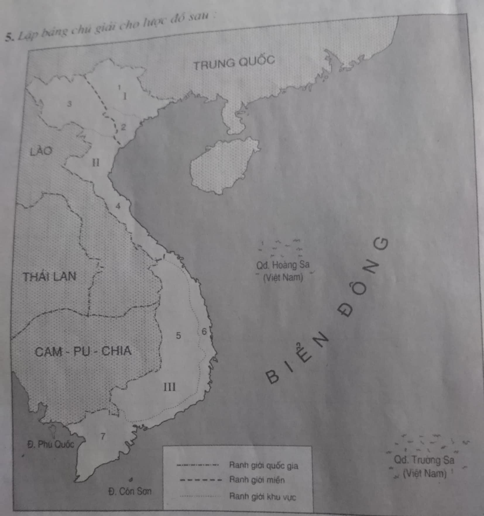 Giải vở bài tập Địa Lý 8 bài 43: Miền Nam Trung Bộ và Nam Bộ