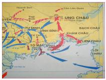 Giải vở bài tập Lịch sử 7 bài 11: Cuộc kháng chiến chống quân xâm lược Tống (1075 - 1077)