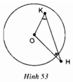 Giải bài tập SGK Toán lớp 9 bài 1: Sự xác định đường tròn. Tính chất đối xứng của đường tròn