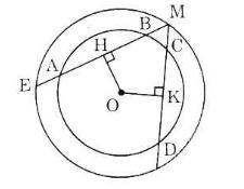 Giải bài tập Toán lớp 9 bài 3: Liên hệ giữa dây và khoảng cách từ tâm đến dây