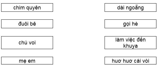 Đề kiểm tra giữa học kỳ 1 Tiếng Việt lớp 1 - Đề 6