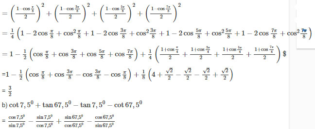  Giải bài tập Toán 10 SBT bài 3 chương 6
