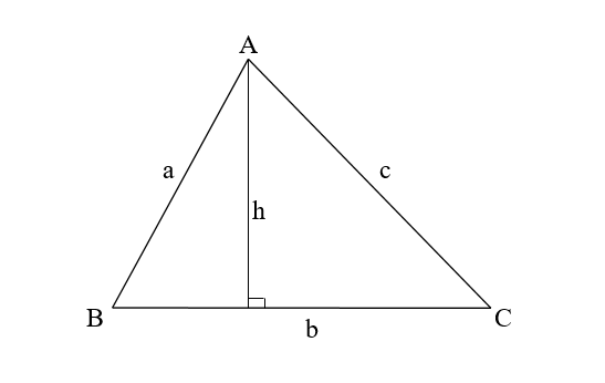 Công thức tính chu vi tam giác