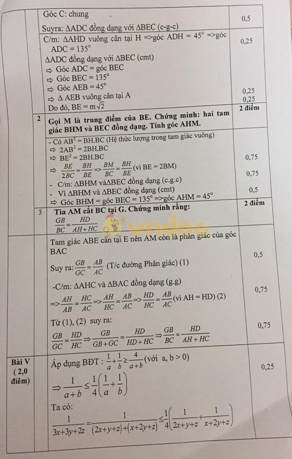 Đề thi chọn học sinh giỏi cấp Quận lớp 9 môn Toán Phòng GD&ĐT Quận Bắc Từ Liêm năm học 2018 - 2019