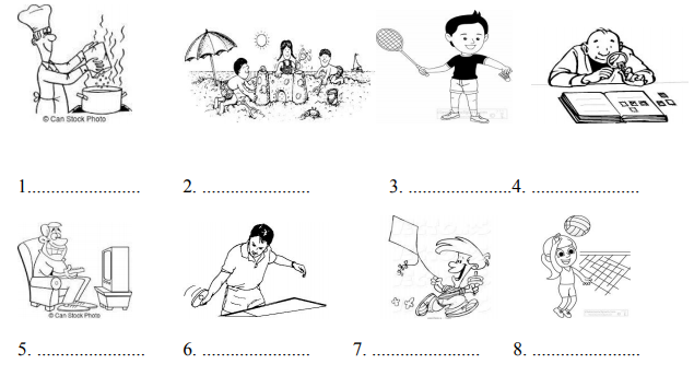 Đề thi hk1 lớp 4 môn Tiếng Anh