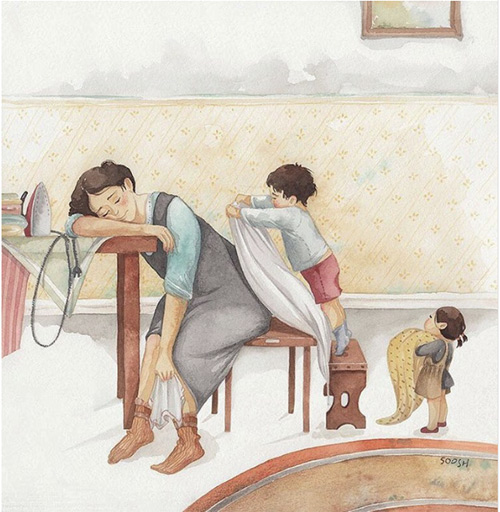 Bài mẫu về người hùng là mẹ