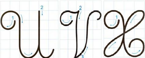 Tập viết: Ôn chữ hoa U, V X 