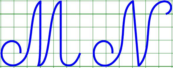 Tập viết: Chữ hoa M, N