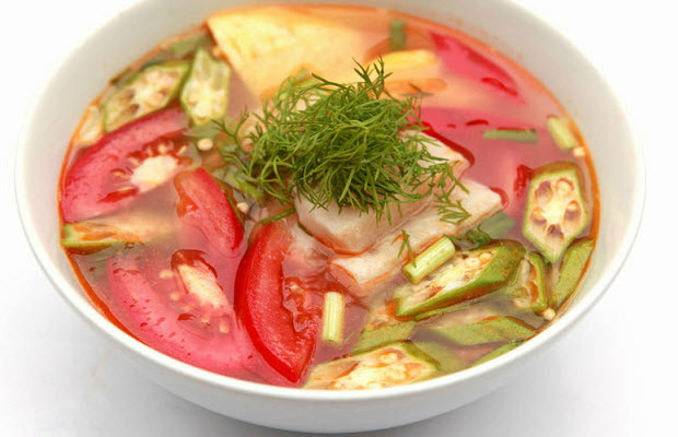 Thuyết minh món canh chua