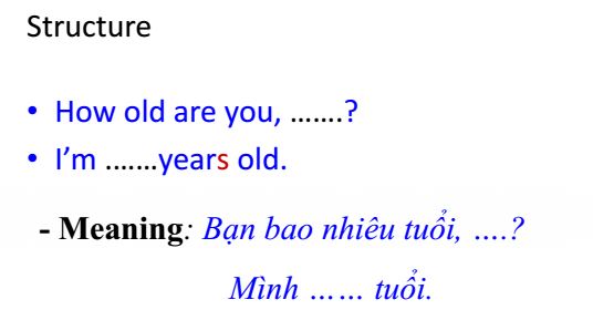 Bài giảng tiếng anh 3