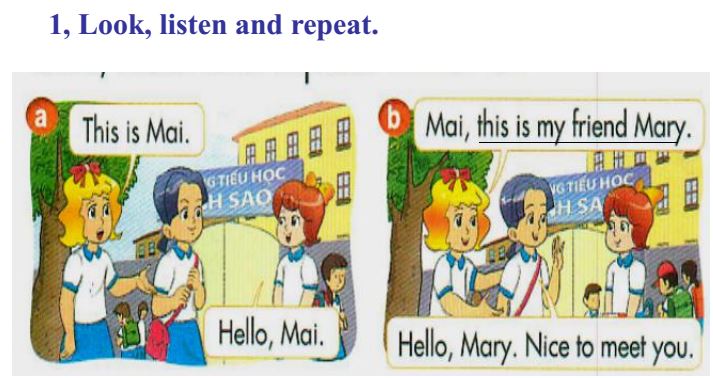 Bài giảng tiếng anh lớp 3