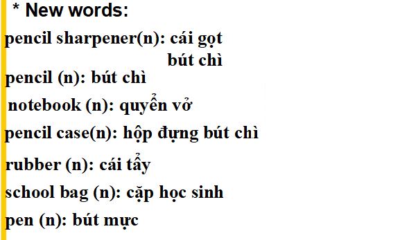Bài giảng tiếng anh lớp 3