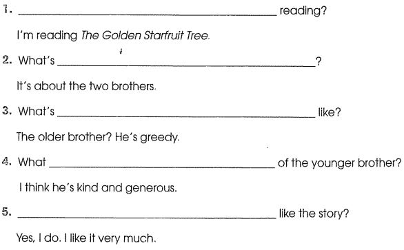 Ôn tập cuối tuần môn Tiếng Anh lớp 5 Unit 14