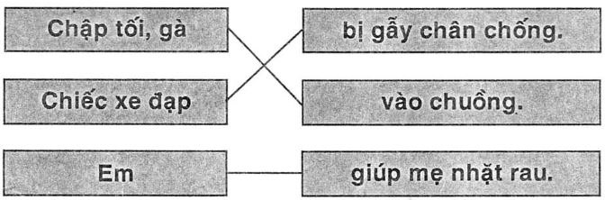 Giải vở bài tập Tiếng Việt 1 bài 90: Ôn tập