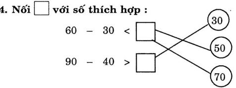 Giải vở bài tập Toán 1 bài 93
