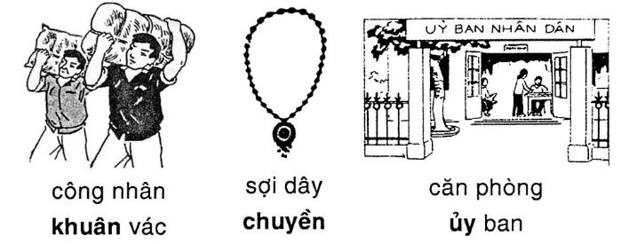 Giải vở bài tập Tiếng Việt 1 bài 103: Ôn tập