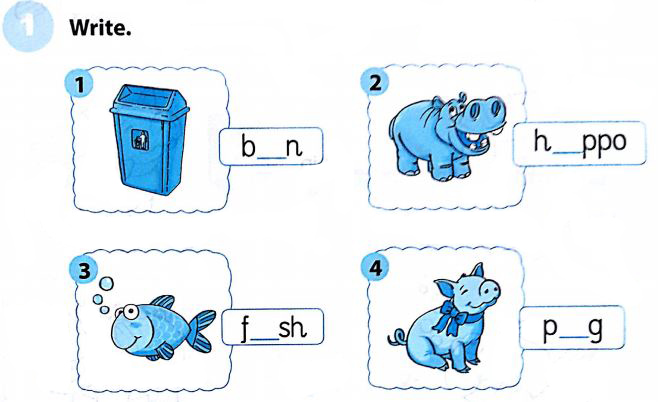 Phiếu bài tập cuối tuần môn Tiếng Anh lớp 1 - Tuần 22