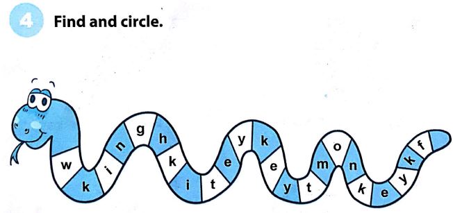 Phiếu bài tập cuối tuần môn Tiếng Anh lớp 1 - Tuần 26