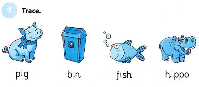 Phiếu bài tập cuối tuần môn Tiếng Anh lớp 1 - Tuần 21